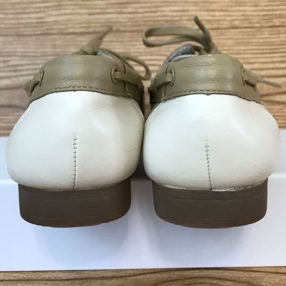 Sam & Libby Madison Ivory / Tan Leather Loafer 5.5 - Picture 4 of 8